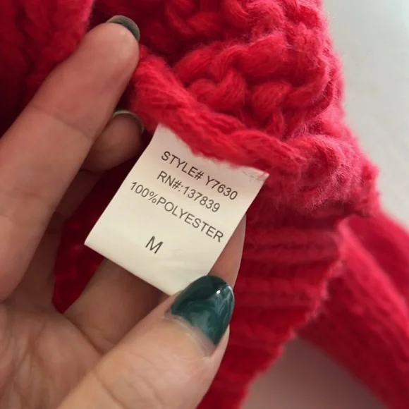 Anthropologie Luna Ivy Cardigan Sweater 3D Flowers Medium - Picture 6 of 9